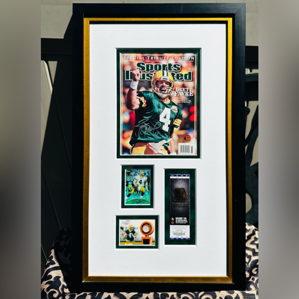 Green Bay Packers Brett Favre #4 Memorabilia
